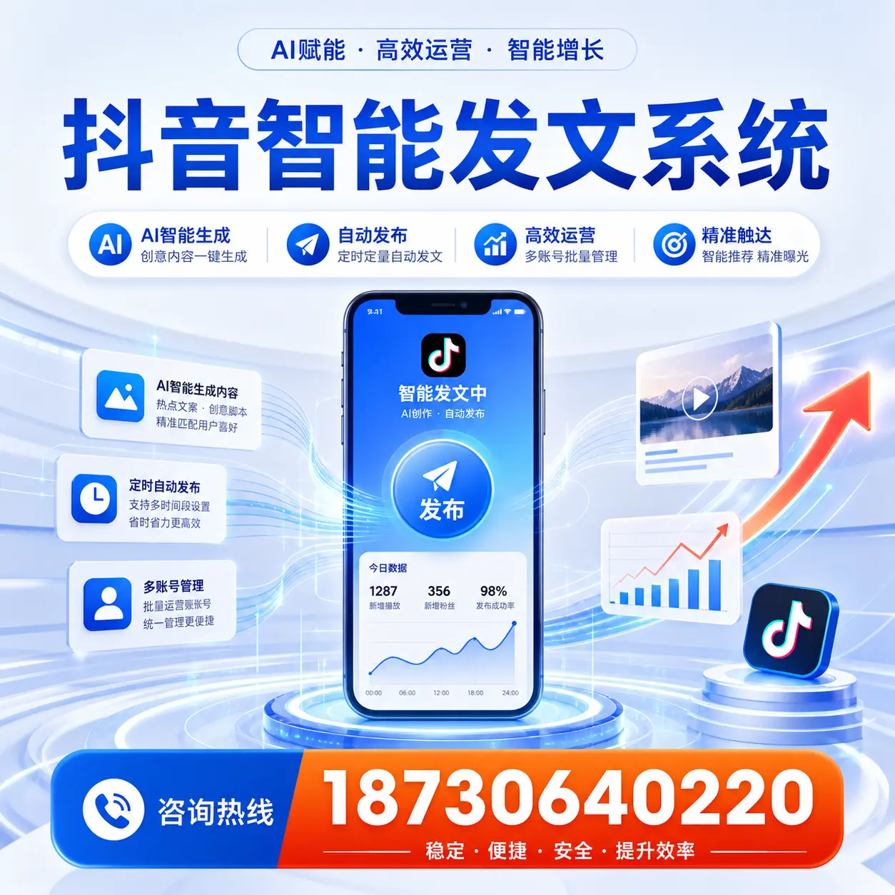 如何通过抖音智能发文系统提升 新余 企业的市场竞争力
